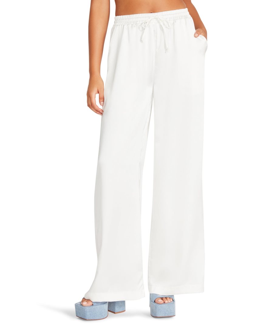 White Steve Madden Dorian Women's Pants | PH 3586YPM